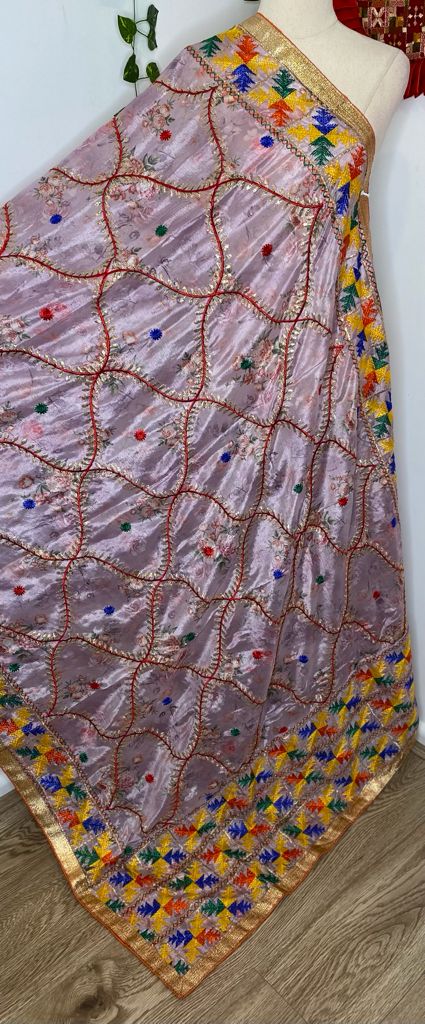 Naaz Dupatta(onion colour)