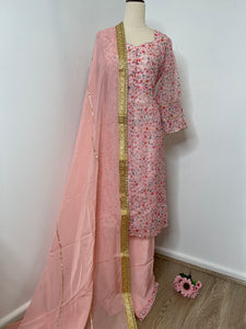 Mehtab frock style pant suit