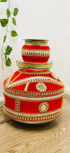 Jumbo Jaggo (lights up) + Traditional Phulkari Jaggo stick with Bell on top for HIRE
