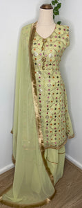 A Beautiful frock style Sharara suit (Older kids)