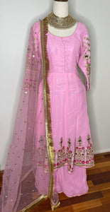 Straight Sharara frock suit