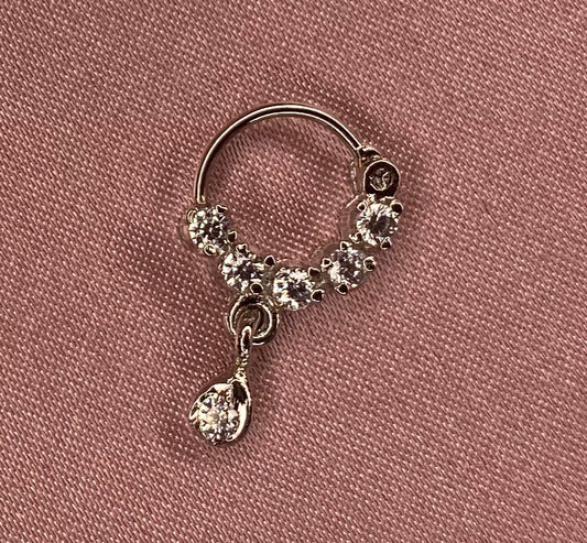 Nose ring (silver)