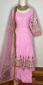 Straight Sharara frock suit