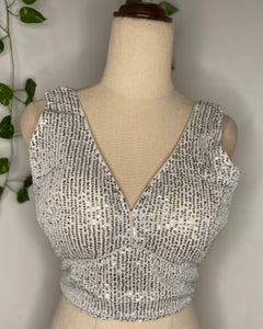 Jia blouse (silver)