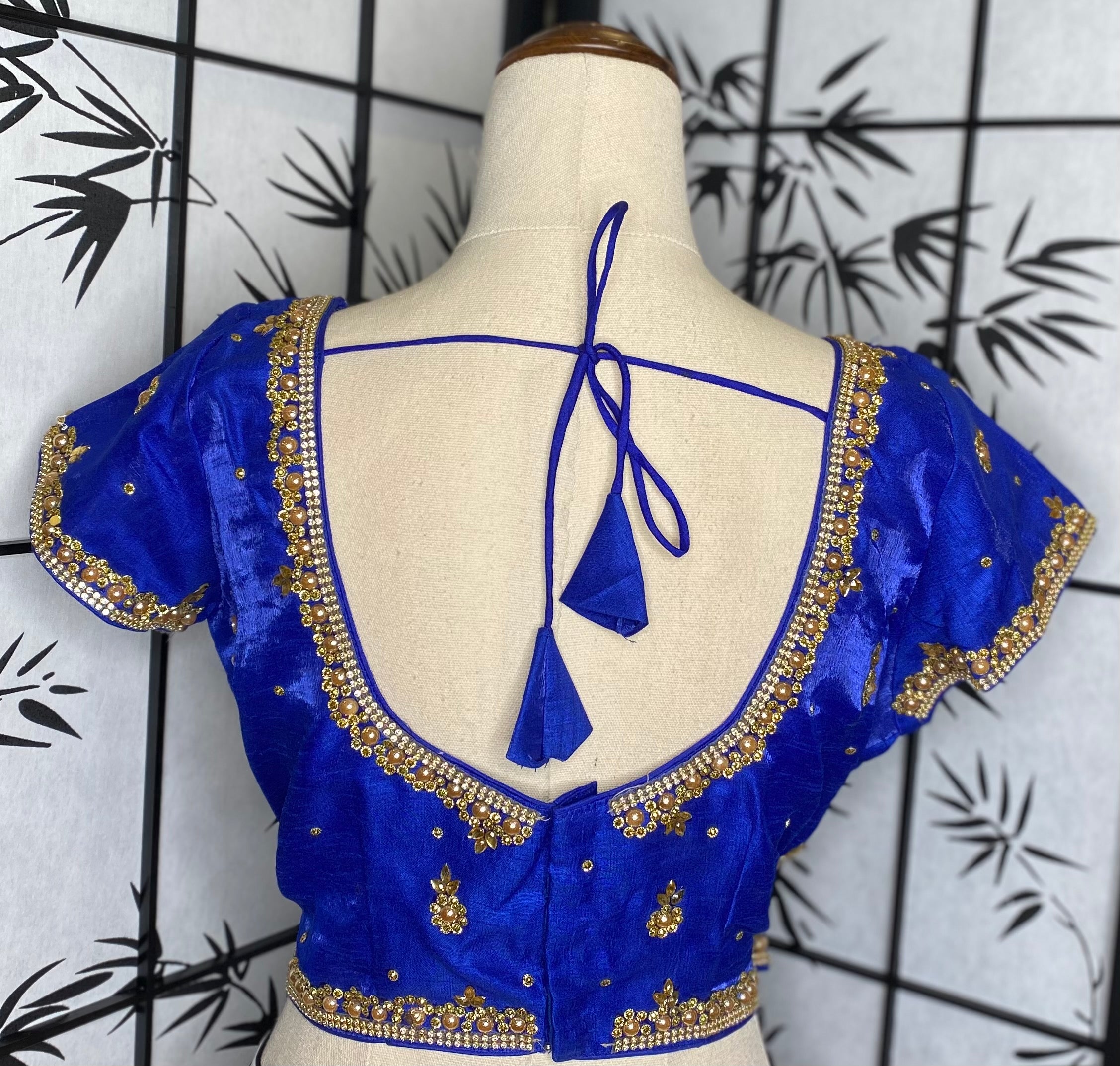 Benna blouse (royal blue)