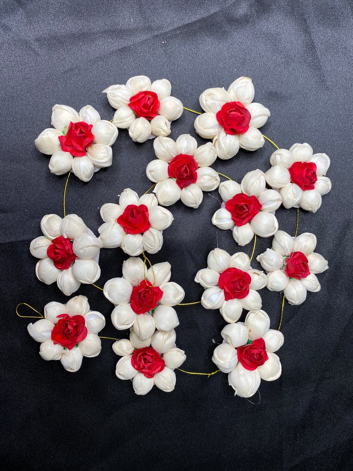 Hair accessories (red & white)